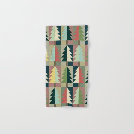Christmas Trees Hand & Bath Towel