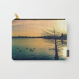 Going Home (Winter Lake at Dusk) Carry-All Pouch