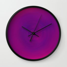 Imperial purple whirl effect Wall Clock