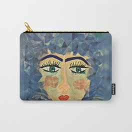 Ms. Blue Holiday  Carry-All Pouch