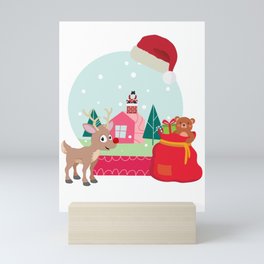 Christmas Globe 2021 Mini Art Print