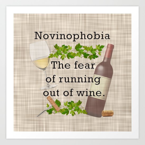 Novinophobia Art Print