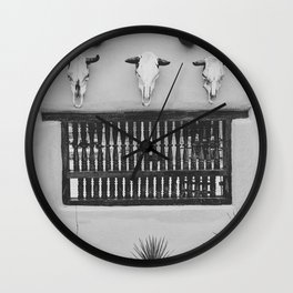 Relics of West Texas II X Marfa Texas Photography Wall Clock