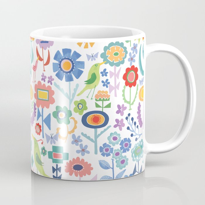 Watercolor Floral Coffee Mug