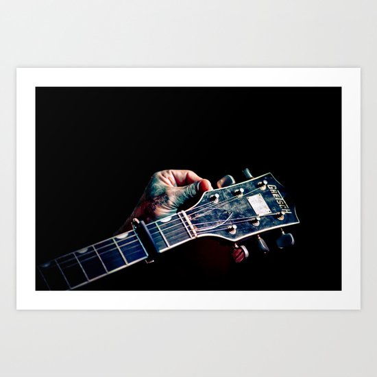 guitar Art Print