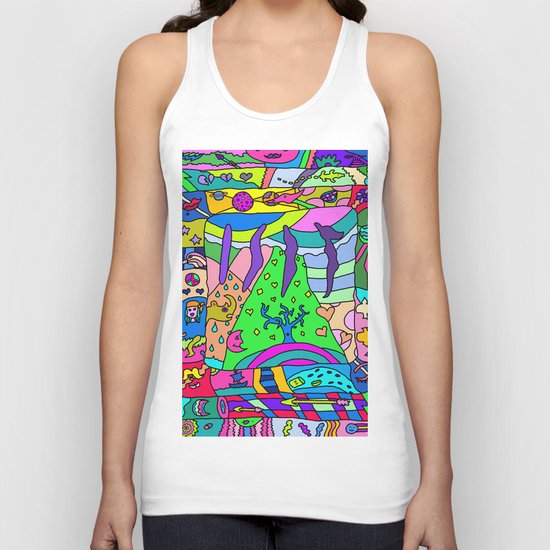Abstract 14 Unisex Tank Top
