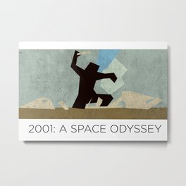 Minimalist 2001: A space odyssey (2) Metal Print