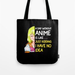 Anime Kawaii for Boys and Girls Tote Bag