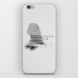 I have always been a storm. iPhone Skin