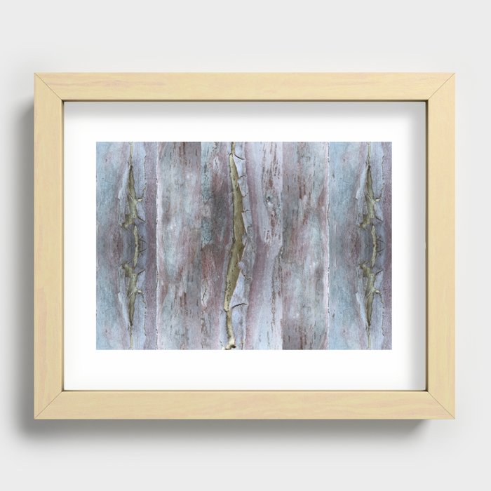 Golden Bark Recessed Framed Print