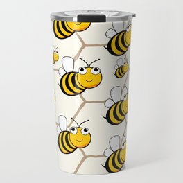 Cute Bees! Travel Mug