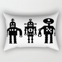 Three Robots by Bruce Gray Rectangular Pillow