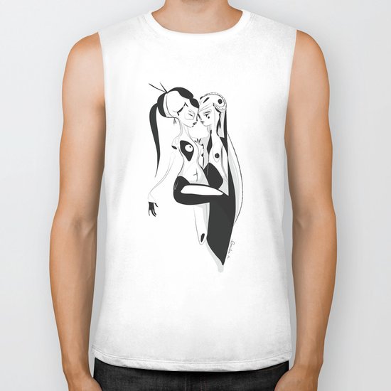 Dancing in the dark - Emilie Record Biker Tank
