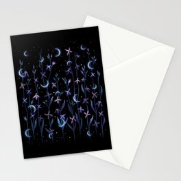 Greeting the Moon - Matthiola Stationery Card