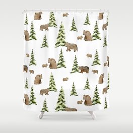 Can't Bear It Shower Curtain