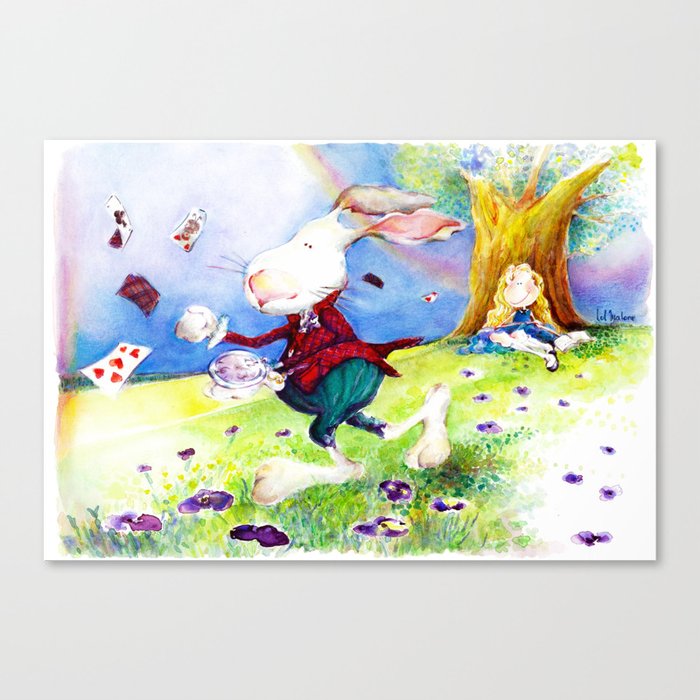 Alice in my Wonderland Canvas Print