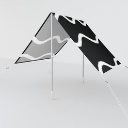 Black and white curves Sun Shade