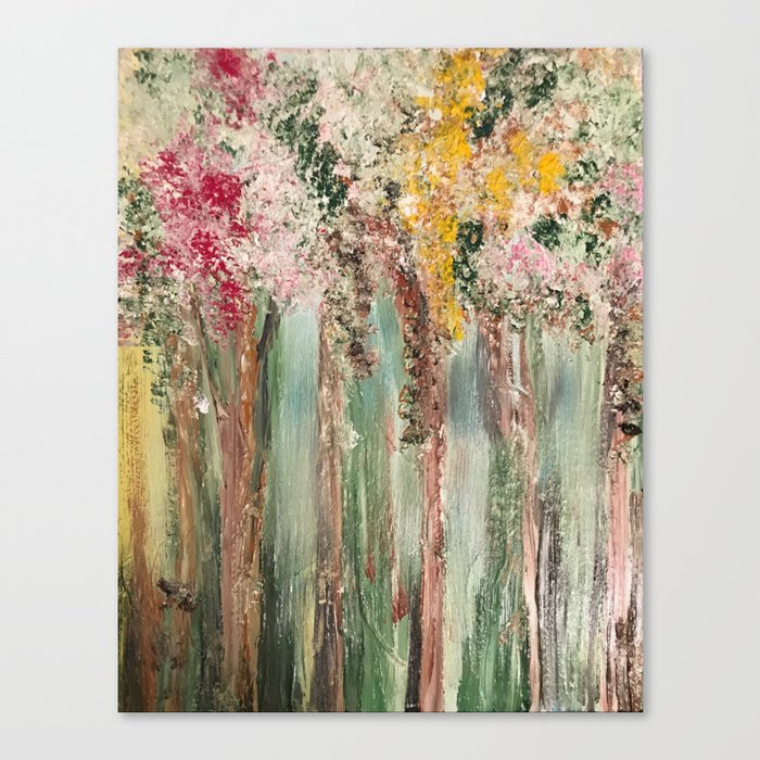 Woods in Spring Canvas Print