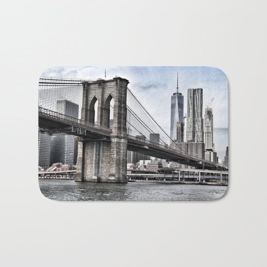 Brooklyn Bridge Bath Mat