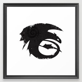 How to train your dragon  Framed Art Print
