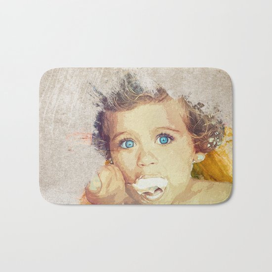Little Girl Bath Mat