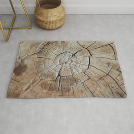 Tree rings of time Area & Throw Rug