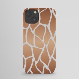 Bark Texture Copper iPhone Case