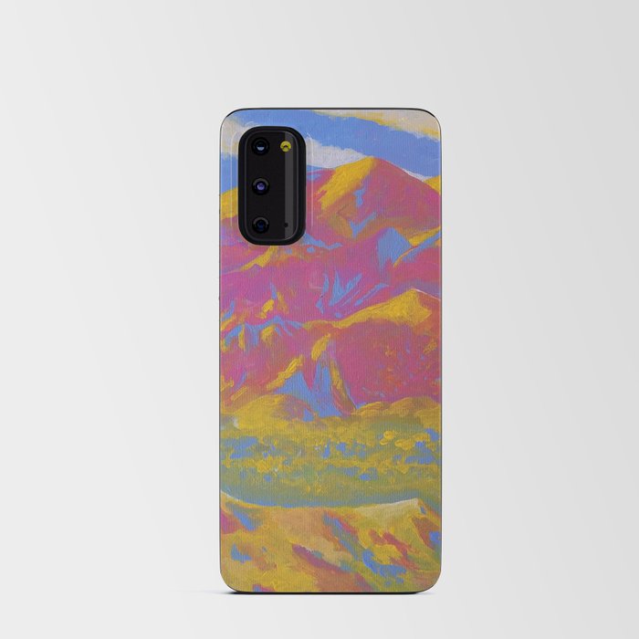 Hyperpop Landscape in Pink Android Card Case