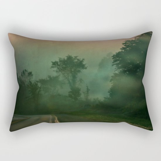 Jump in to the Fog Rectangular Pillow