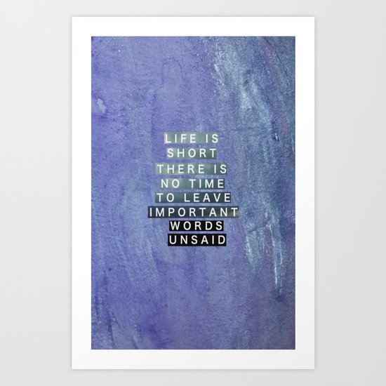 InspirationalCollages.tumblr 4 Art Print