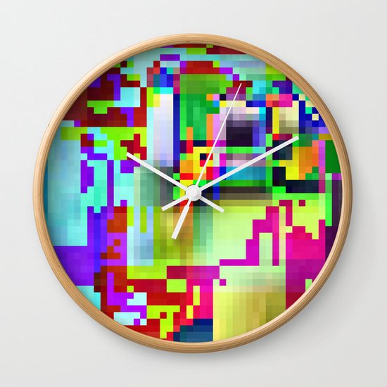 port13x10a Wall Clock