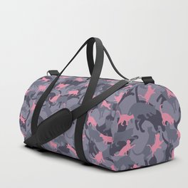 Cat Camo PINK Duffle Bag
