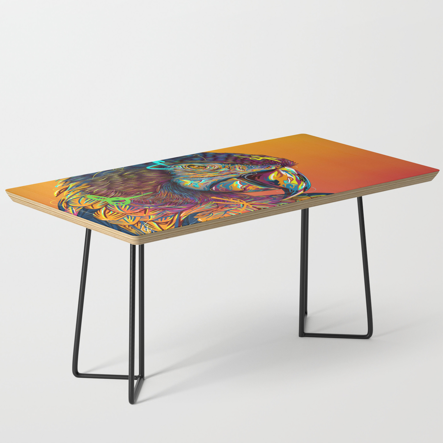 Guacamayo Exotic Animals Species Coffee Table By Edmartwork Society6