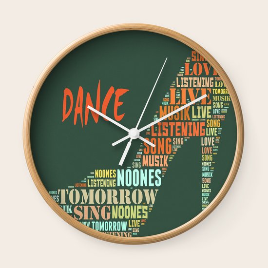 Dance Wall Clock
