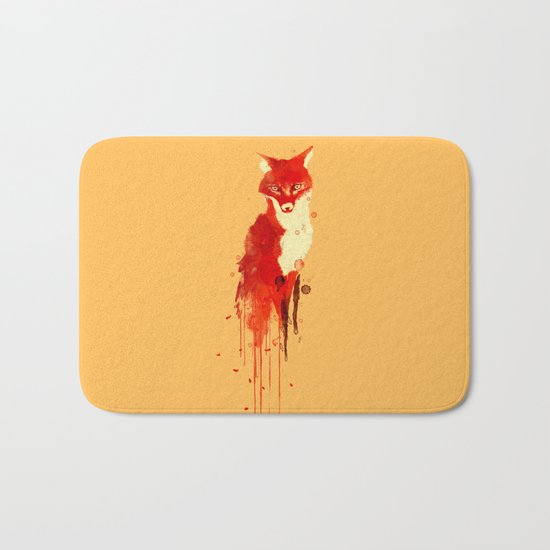 The fox, the forest spirit Bath Mat