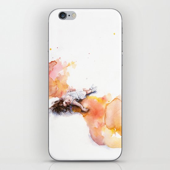 take off in flight iPhone & iPod Skin
