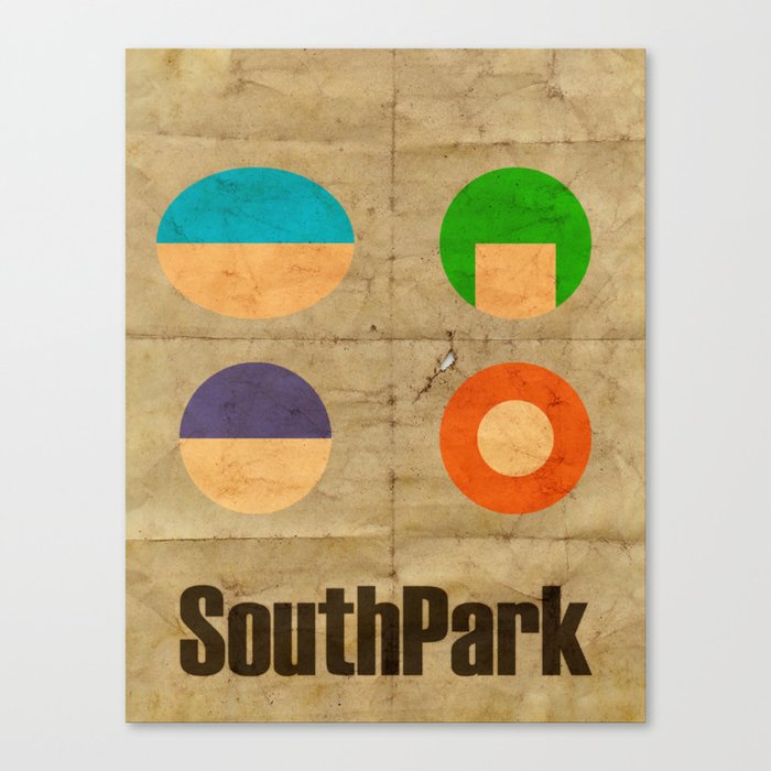South Park - Minimalism Canvas Print