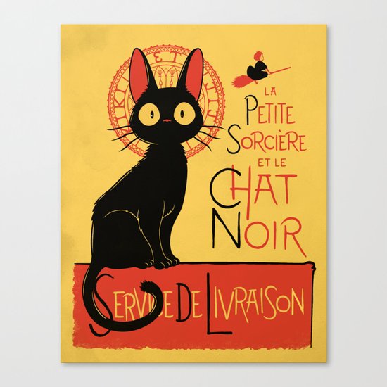 Service de Livraison Canvas Print