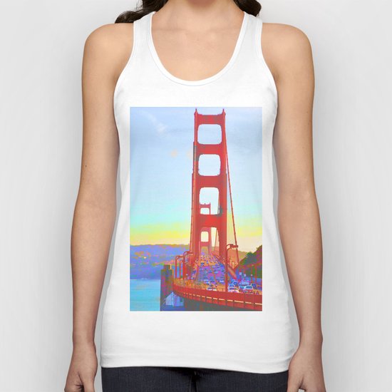 GOLDEN GATE BRIDGE Unisex Tank Top