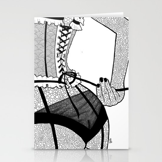 La femme n.7 Stationery Cards