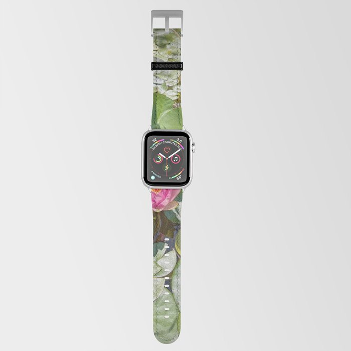Pink Lotus Flower Apple Watch Band
