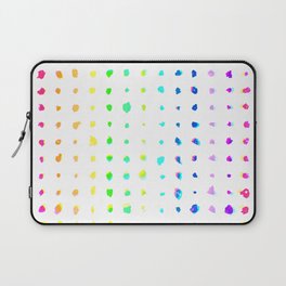 Rainbow Dots Laptop Sleeve
