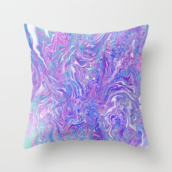 Waves of Love Throw Pillow