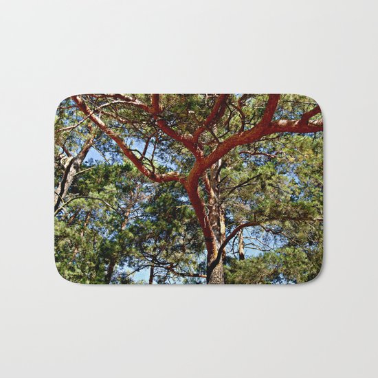 Autumnal lure of the forest Bath Mat