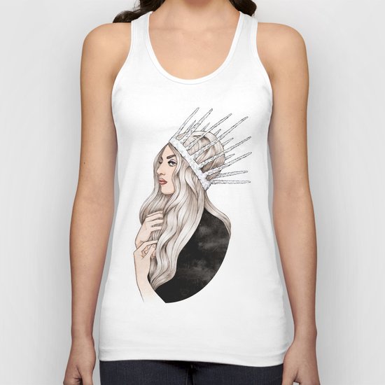 Silver Blonde Unisex Tank Top