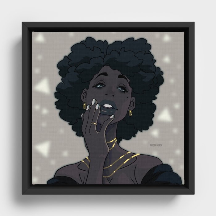 The Most Desired Framed Canvas