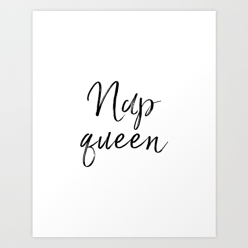 Nap Queen Printable Art Wall Decor Bedroom Art Bedroom Wall