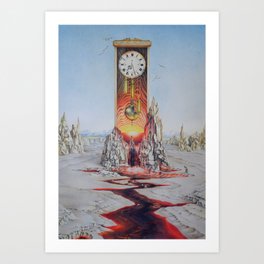 Eternal Bloodshed from the series 'Premonition' Art Print