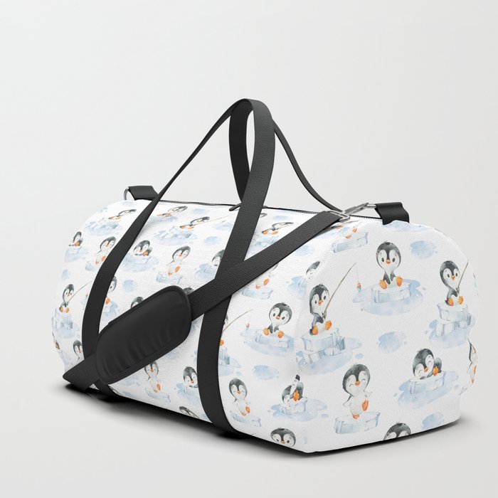 Arctic Baby Penguin Duffle Bag