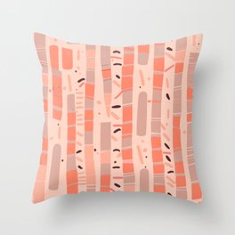 Arba 3 - Abstract Pattern Throw Pillow